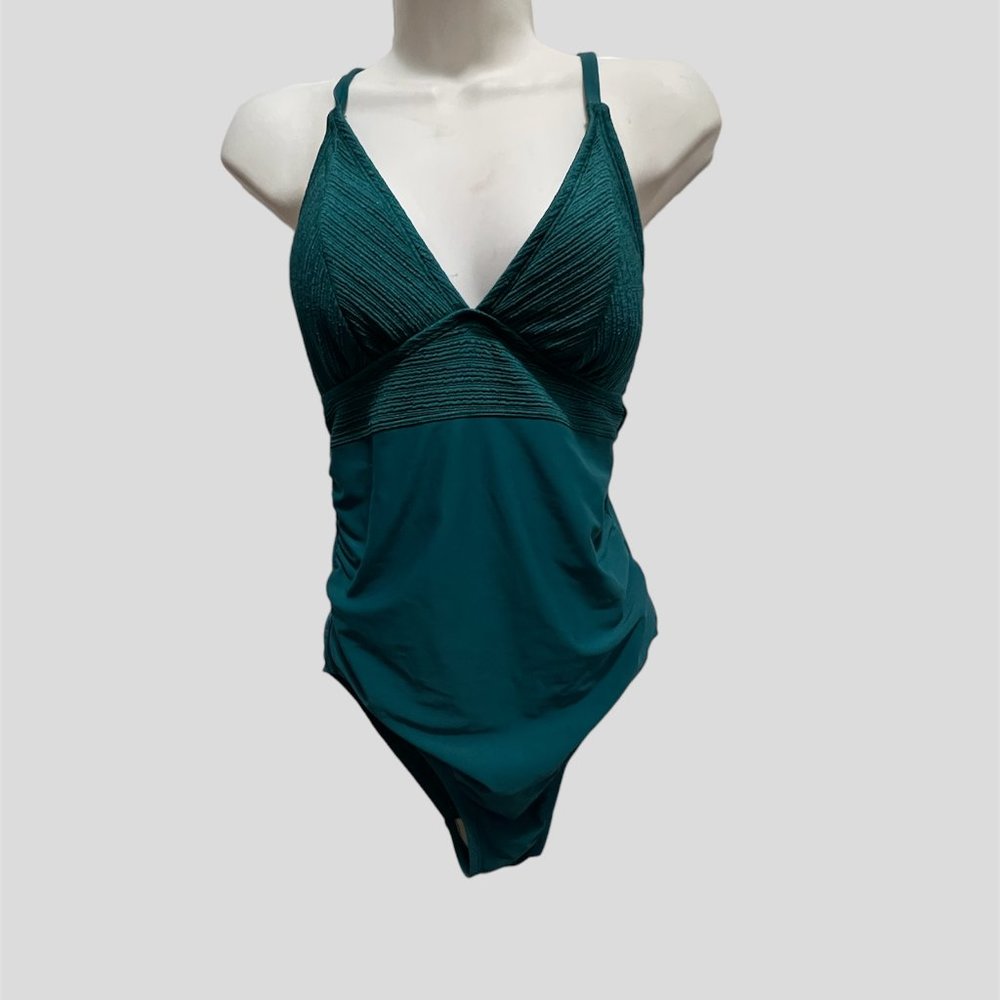 Kona Sol medium green swimsuit